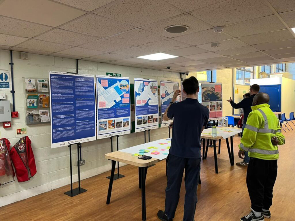 2 March | Britannia Village Hall | Taking stock, halfway through the engagement events | News & Insights | Royal Docks Waterways
