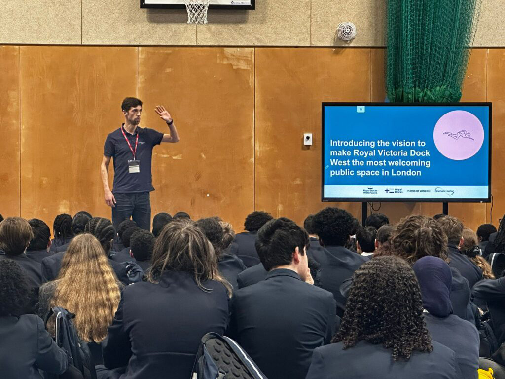 Silvertown | Oasis Academy | Taking stock, halfway through the engagement events | News & Insights | Royal Docks Waterways