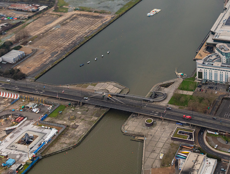 Connaught Road Bridge | Swing Bridge | Silvertown | East London | Royal Victoria Docks | Bridges | Engineering | What We Do | Royal Docks Waterways