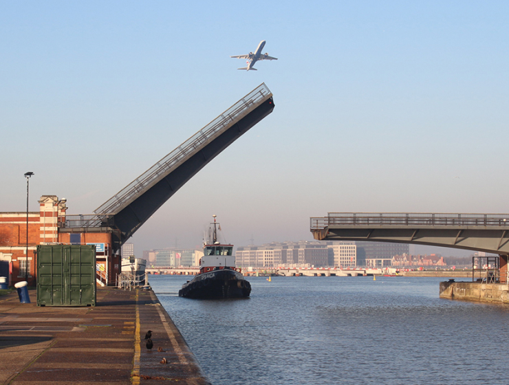 King George V Bascule Bridge | Beckton | North Woolwich | East London | Bridges | Engineering | What We Do | Royal Docks Waterways