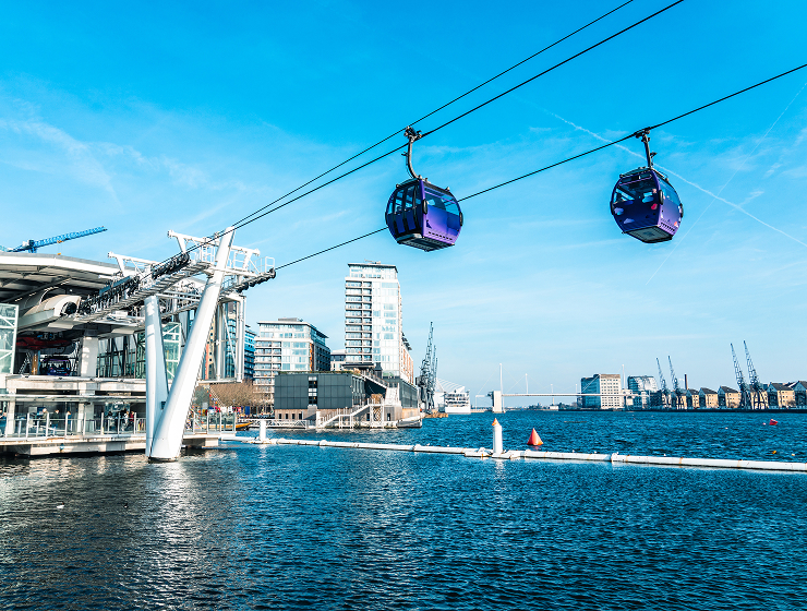 London Cable Car | Londons Royal Docks | Attractions | Activities | Community | About Us | Royal Docks London | Royal Docks Waterways