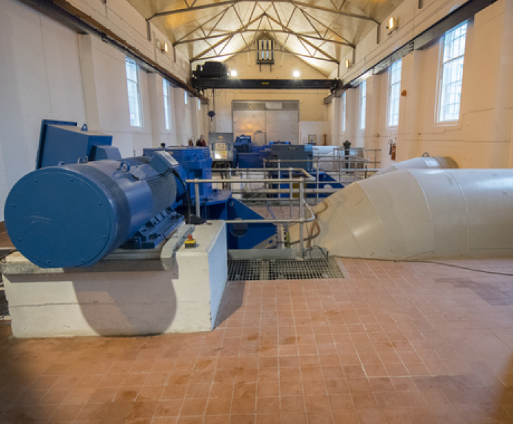 Pumps | Impound Station | River Thames | Environment Agency | Engineering | What We Do | Royal Docks Waterways
